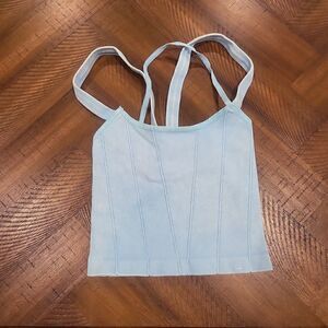 ****READ LISTING*****Free People, Stay With Me Cami, Vintage Blue, XS/S